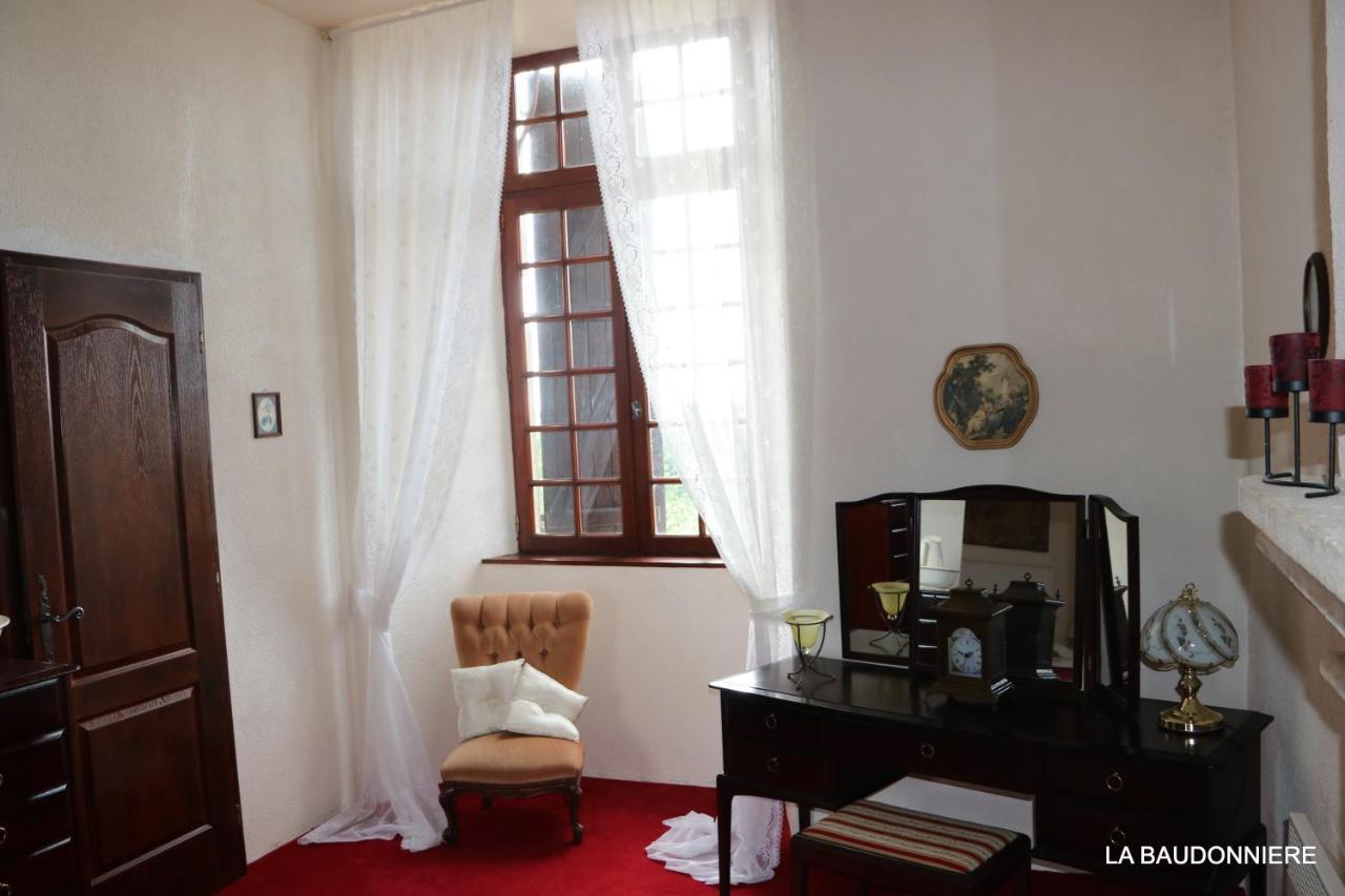 Chambre D'Hote Manoir De La Baudonniere Monsireigne Kültér fotó